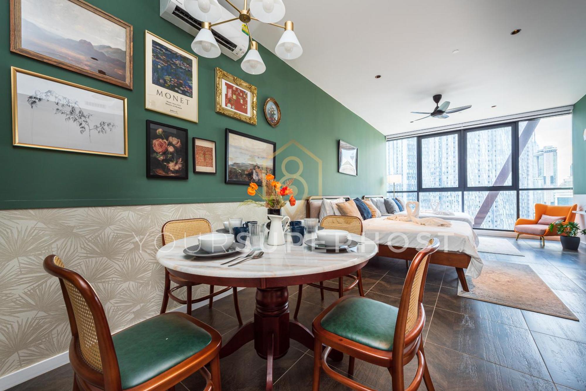 Apartment Scarletz Near Klcc By Yoursuperhost *